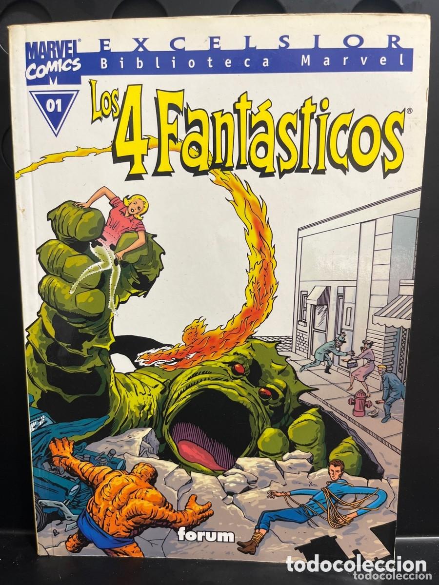 C&oacute;mics: LOS 4 FANTASTICOS N.01 / 1 BIBLIOTECA MARVEL EXCELSIOR ( 1999/2001) FORUM.