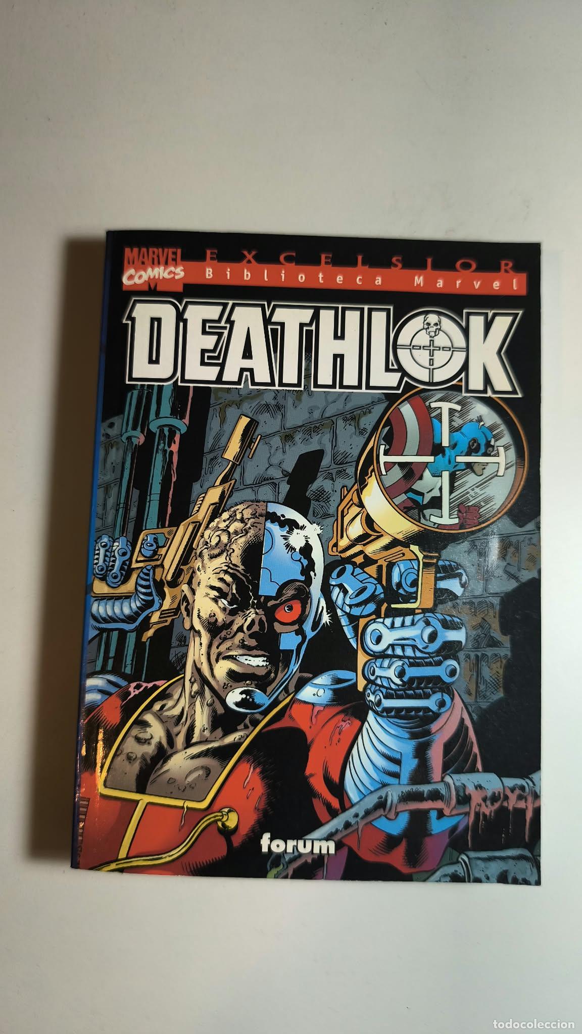 C&oacute;mics: BIBLIOTECA MARVEL. DEATHLOK. MARVEL COMICS. FORUM. - Foto 1
