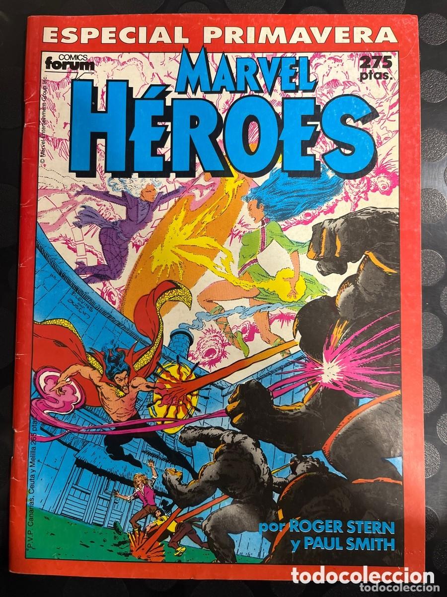 Comics : MARVEL H&Eacute;ROES ESPECIALES N.8 ESPECIAL PRIMAVERA 1990 FORUM.