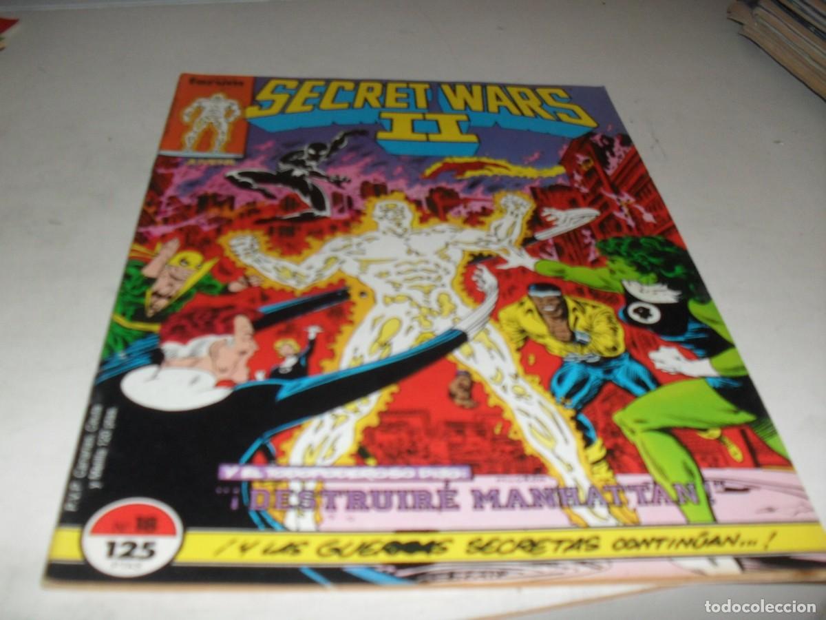 C&oacute;mics: SECRET WARS N&ordm; 18,CON PUBLICIDAD JUGUETES SECRET WARS,CON ESTELA PLATEADA,DE 50.FORUM,1984