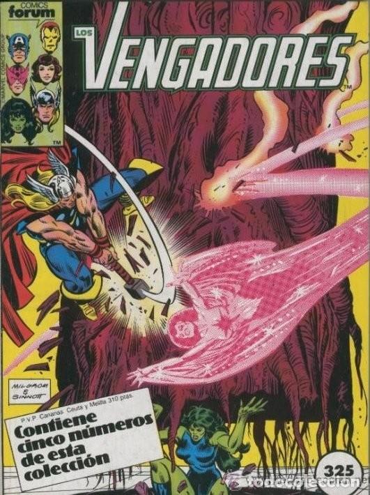 Fumetti: LOS VENGADORES VOLUMEN 1 RETAPADO NUMEROS 41 A 45 FORUM.