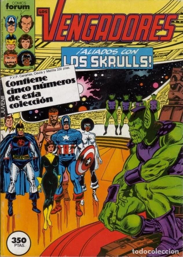 Comics : LOS VENGADORES VOLUMEN 1 RETAPADO 56 A 60 FORUM.