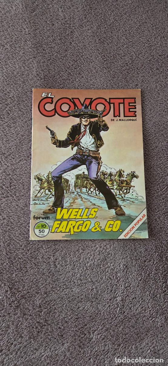 Comics : EL COYOTE N&ordm; 10 &ndash; WELLS, FARGO & CO. &ndash; EDICI&Oacute;N POPULAR &ndash; FORUM 1983