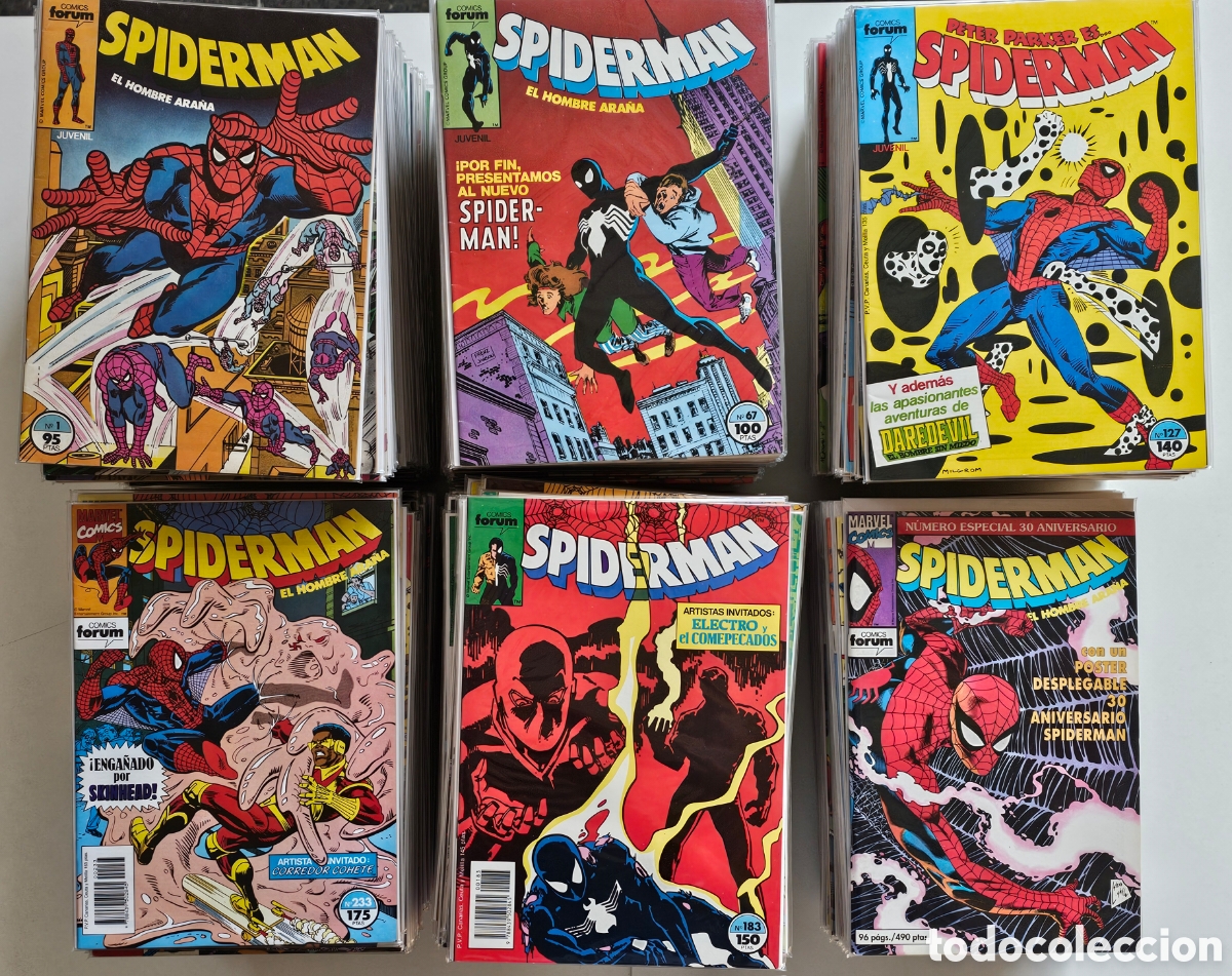 Fumetti: SPIDERMAN Vol. 1 Forum + Especiales COMPLETA DE KIOSKO