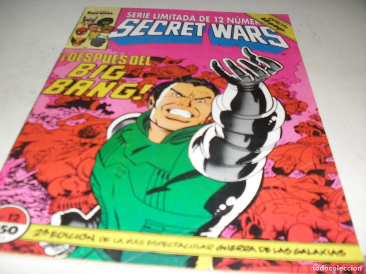 Fumetti: SECRET WARS N&ordm; 12,N&ordm; ESPECIAL,CON POSTER DE LA MASA Y 48 PAGINAS,DE 50.FORUM,1984