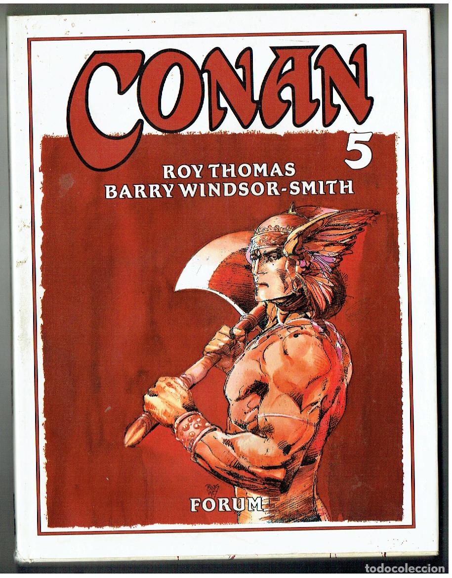 C&oacute;mics: CONAN, N&ordm; 5. ROY THOMAS. BARRY WINDSOR-SMITH. FORUM. 1995. (B/A19. RUM