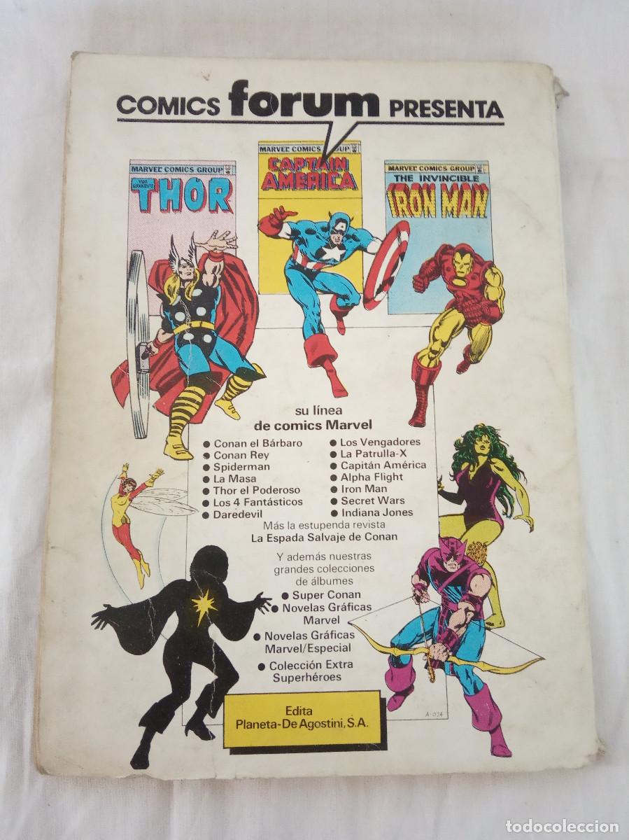 C&oacute;mics: Libro de 5 Comics del Capitan America - Marvel Comics Group &ndash; 1985 - Foto 2