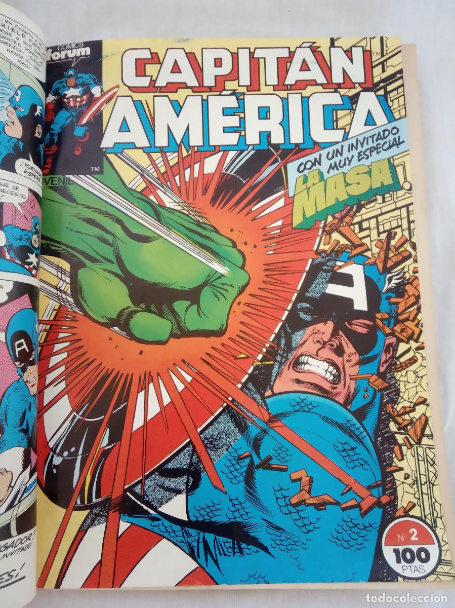 C&oacute;mics: Libro de 5 Comics del Capitan America - Marvel Comics Group &ndash; 1985 - Foto 7