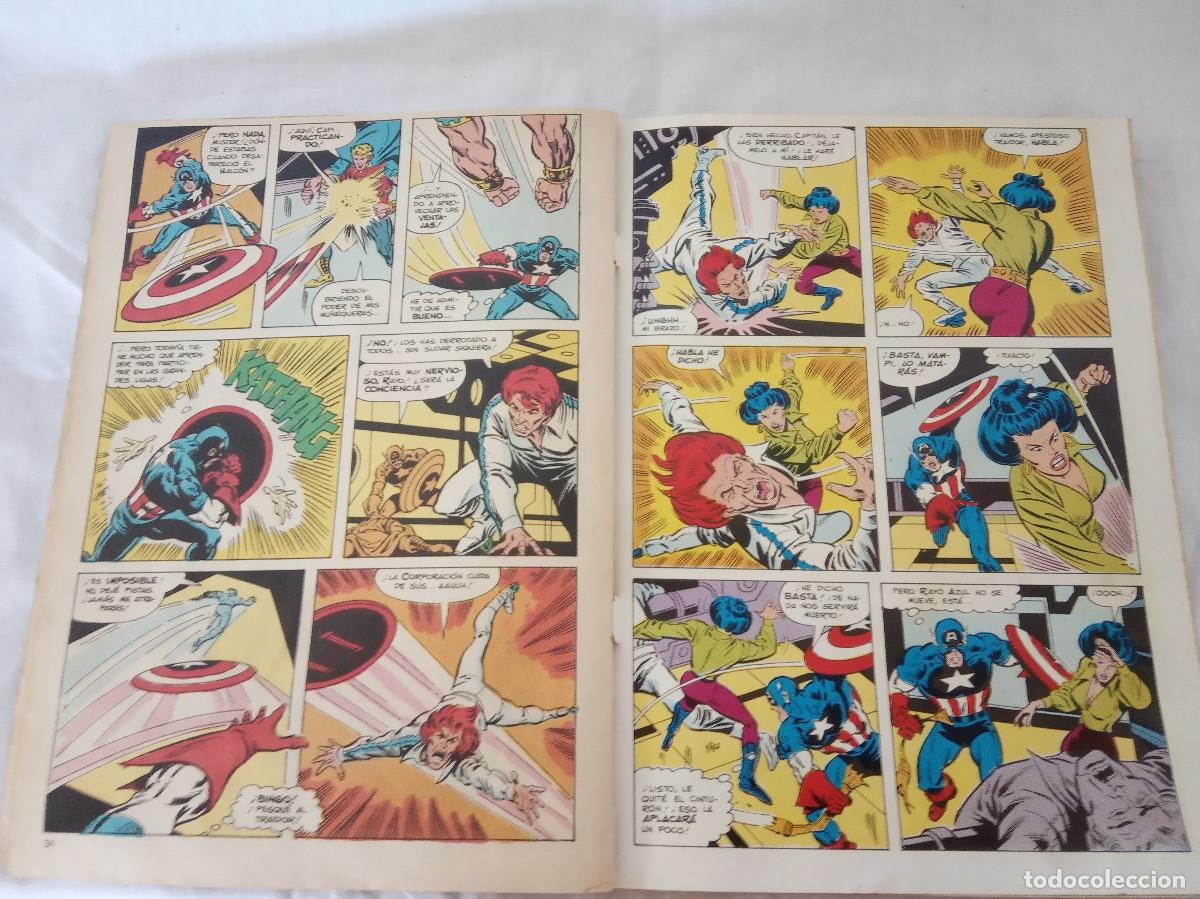 C&oacute;mics: Libro de 5 Comics del Capitan America - Marvel Comics Group &ndash; 1985 - Foto 11