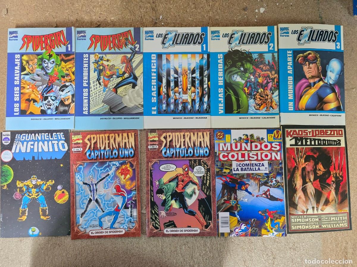 Comics: Lote 12 Tomos Superheores.Forum.Zinco.Marvel y DC