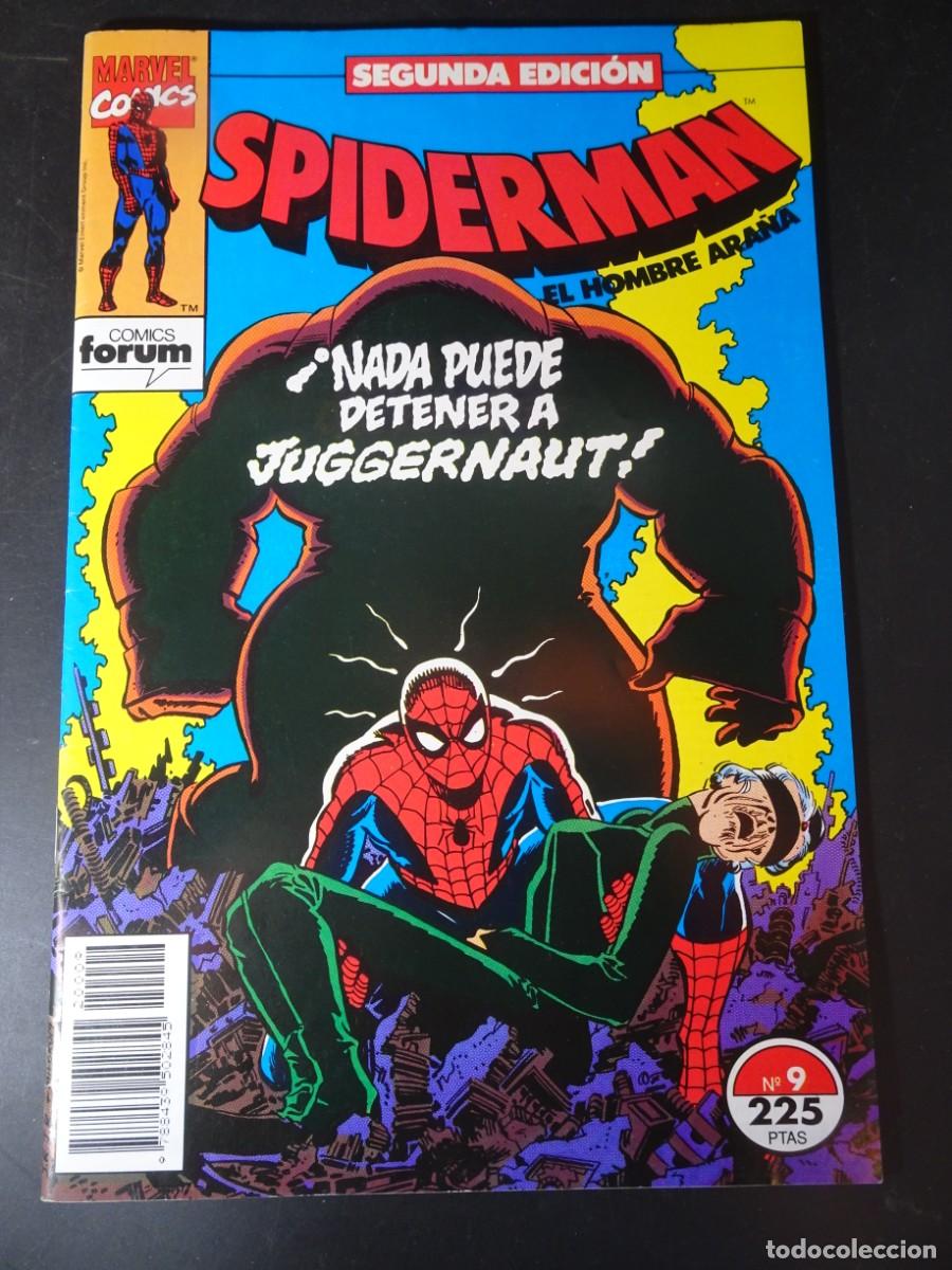 Comics: COMIC SPIDERMAN VOL 1 N&ordm; 9, 2&ordf; EDICI&Oacute;N &iexcl;NADA PUEDE DETENER A JUGGERNAUT! ,FORUM, VER FOTOS
