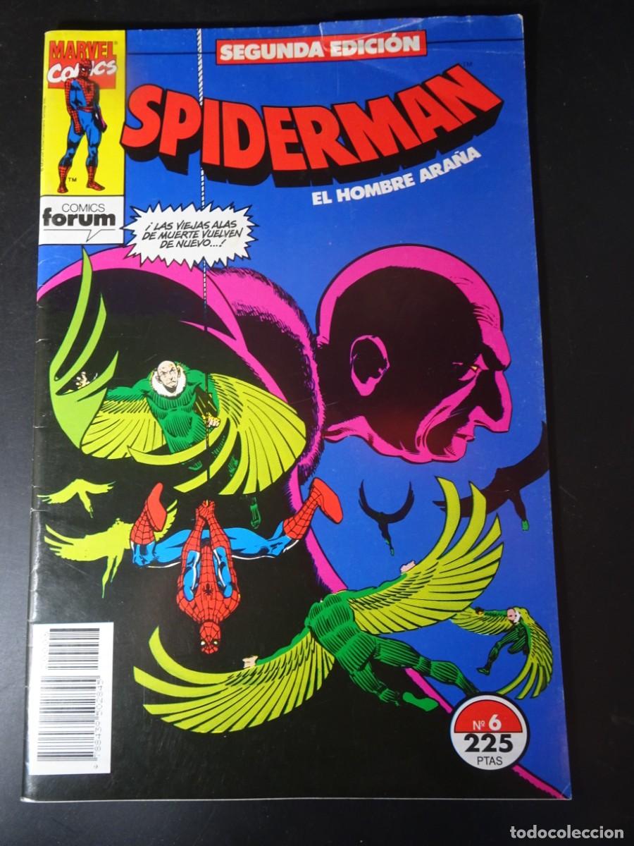 Comics: COMIC SPIDERMAN VOL 1 N&ordm; 6, 2&ordf; EDICI&Oacute;N ,FORUM, VER FOTOS