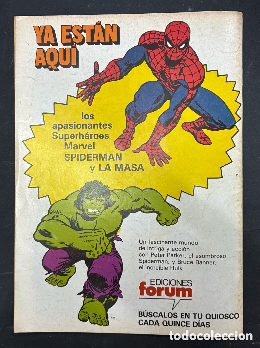 C&oacute;mics: COMIC SPIDERMAN VOL1 N&ordm;1 CONTIENE EL POSTER EDITORIAL FORUM - Foto 3