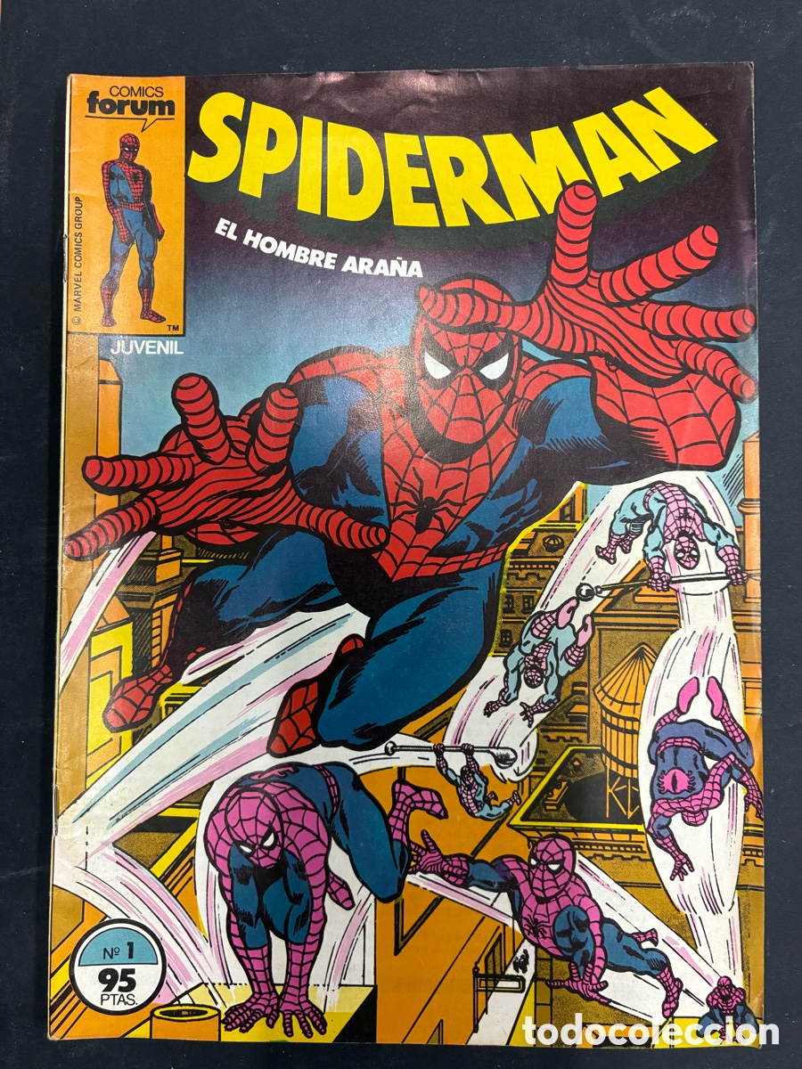 C&oacute;mics: COMIC SPIDERMAN VOL1 N&ordm;1 CONTIENE EL POSTER EDITORIAL FORUM - Foto 1
