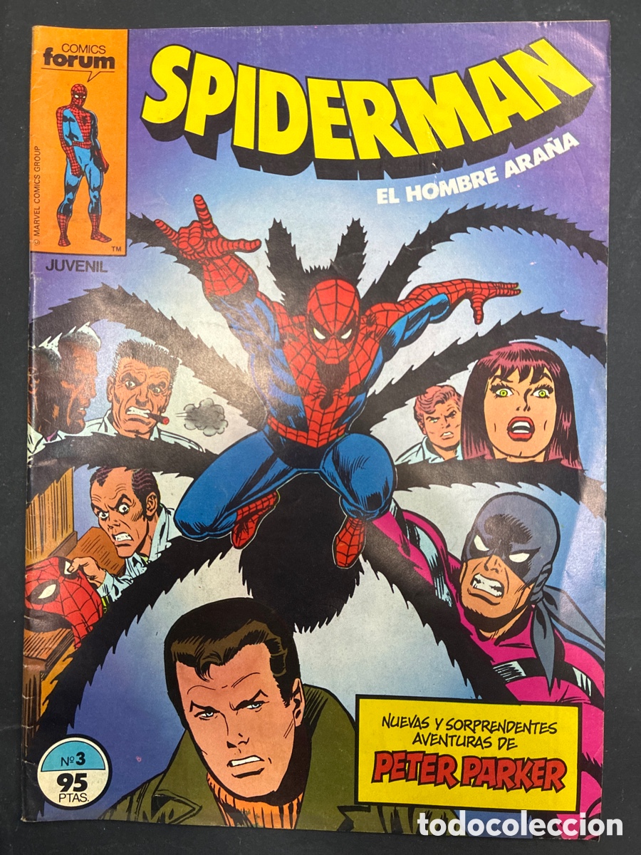 C&oacute;mics: COMIC SPIDERMAN VOL 1 N&ordm; 3 EDITORIAL FORUM - Foto 1