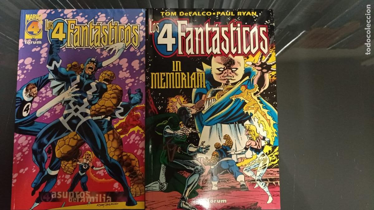 Comics: LOS 4 FANT&Aacute;STICOS &ndash; ASUNTOS DE FAMILIA E IN MEMORIAM &ndash; C&Oacute;MICS FORUM