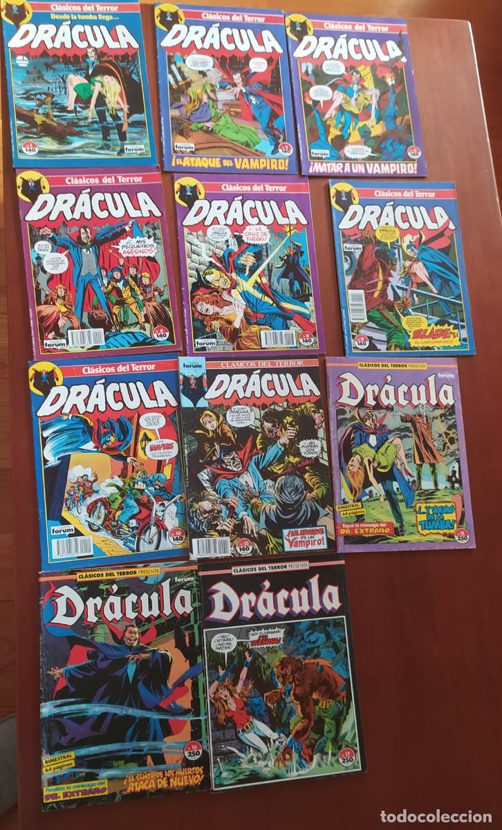 Comics : Lote 11 comics Cl&aacute;sicos del terror Dr&aacute;cula. Comics Forum