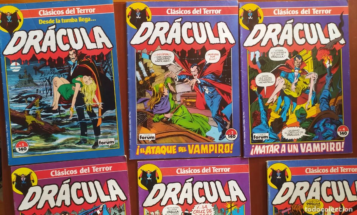 C&oacute;mics: Lote 11 comics Cl&aacute;sicos del terror Dr&aacute;cula. Comics Forum - Foto 2