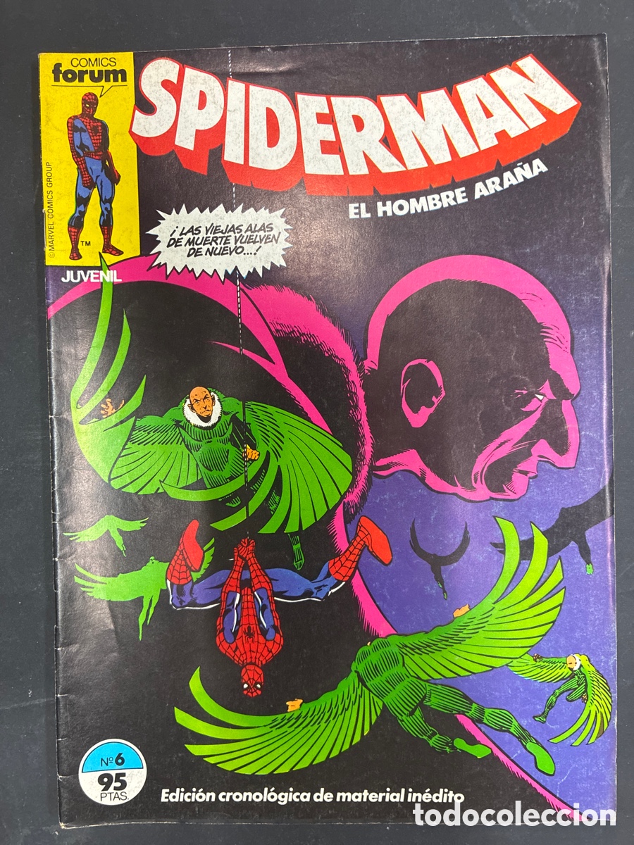 C&oacute;mics: COMIC SPIDERMAN VOL 1 N&ordm; 6 EDITORIAL FORUM - Foto 1