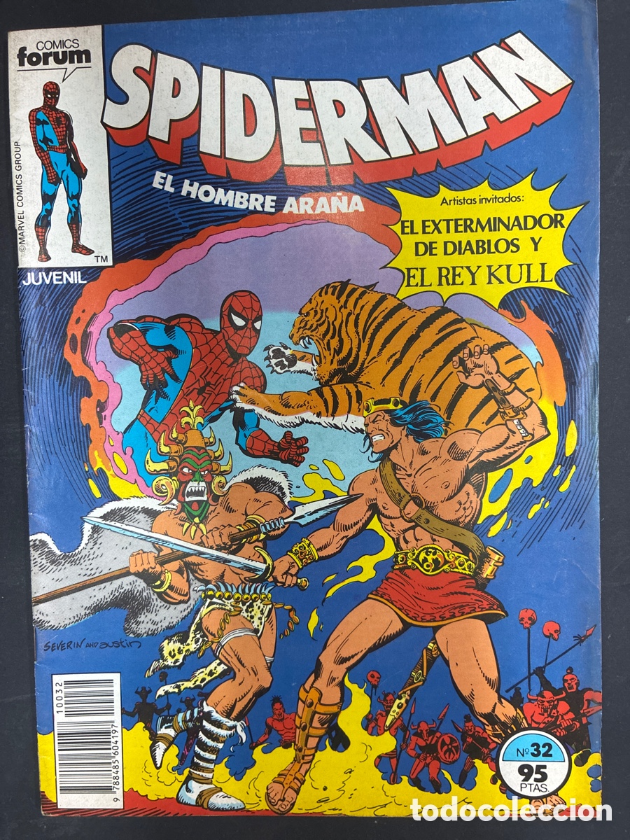 C&oacute;mics: COMIC SPIDERMAN VOL 1 N&ordm; 32 EDITORIAL FORUM - Foto 1