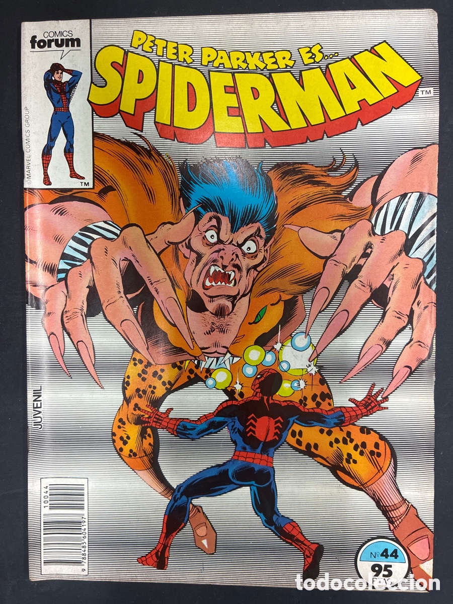 C&oacute;mics: COMIC SPIDERMAN VOL 1 N&ordm; 44 EDITORIAL FORUM - Foto 1