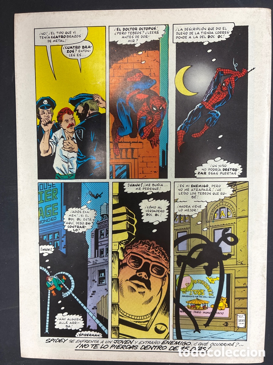 C&oacute;mics: COMIC SPIDERMAN VOL 1 N&ordm; 48 EDITORIAL FORUM - Foto 2