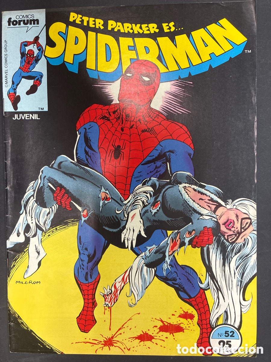 Comics: COMIC SPIDERMAN VOL 1 N&ordm; 52 EDITORIAL FORUM CONTIENE EL POSTER