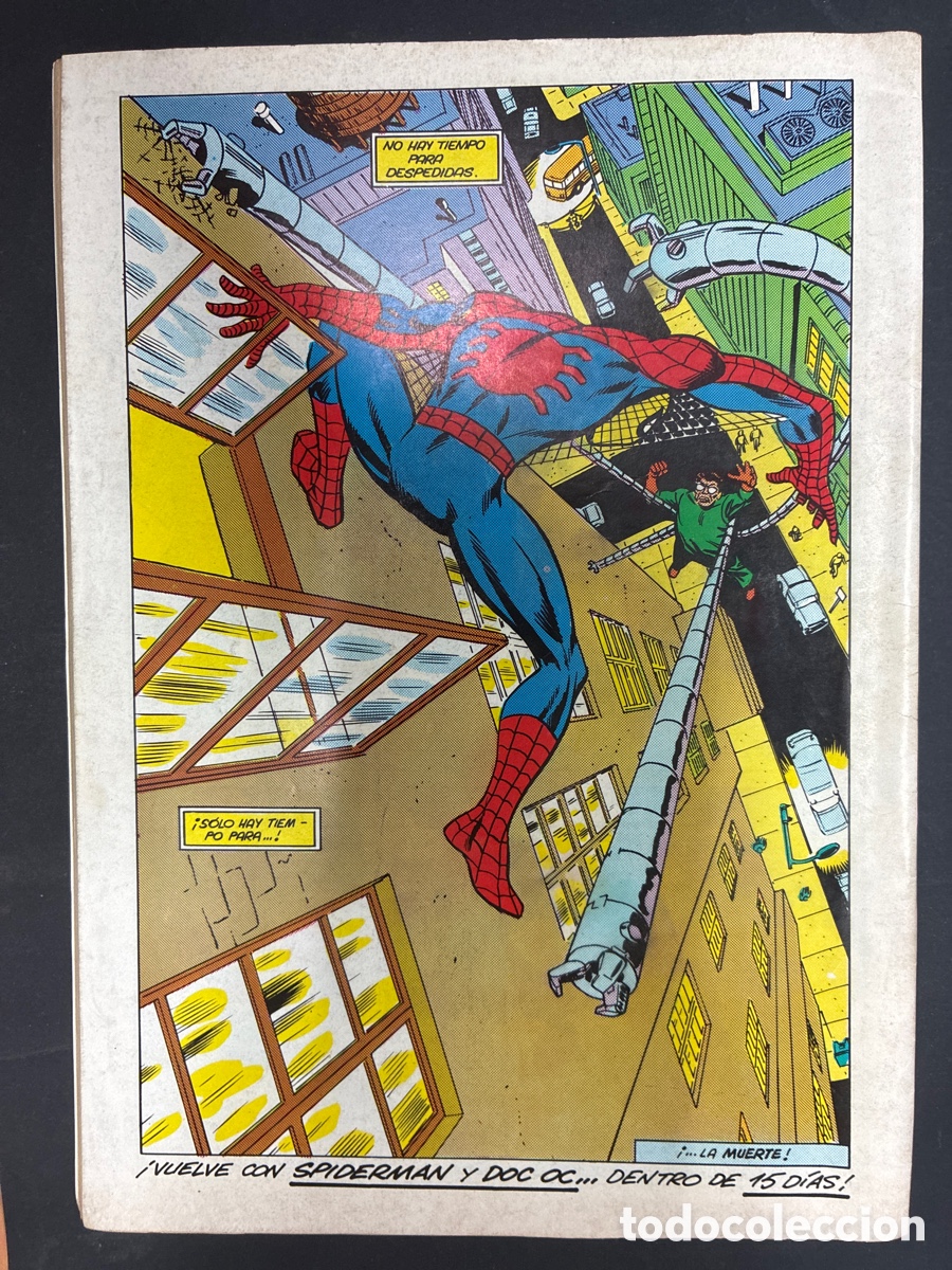 C&oacute;mics: COMIC SPIDERMAN VOL 1 N&ordm; 53 EDITORIAL FORUM CONTIENE EL POSTER - Foto 2