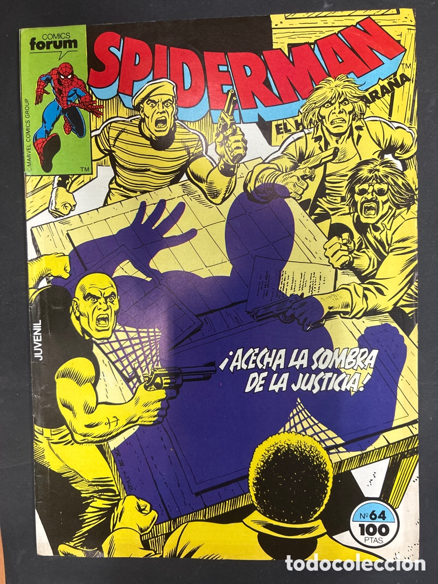 Comics : COMIC SPIDERMAN VOL 1 N&ordm; 64 EDITORIAL FORUM CONTIENE EL POSTER