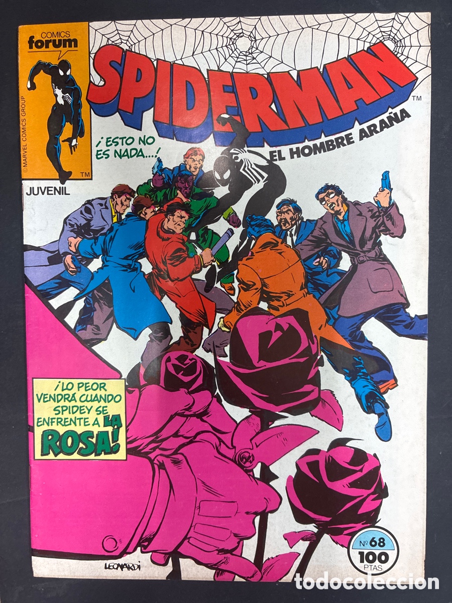 Comics: COMIC SPIDERMAN VOL 1 N&ordm; 68 EDITORIAL FORUM CONTIENE EL POSTER