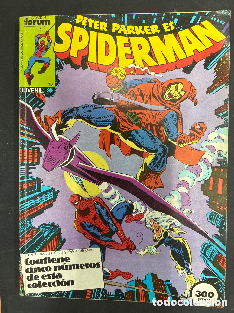 C&oacute;mics: COMIC SPIDERMAN VOL 1 REPATAPADO CONTIENE DEL 56 AL 60 EDITORIAL FORUM