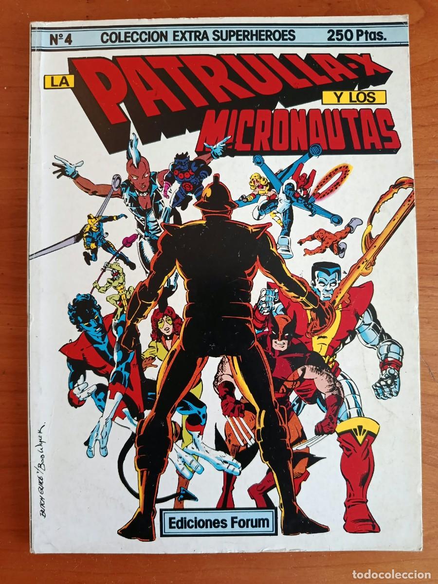 Comics: PATRULLA X Y LOS MICRONAUTAS. COLECCION EXTRA SUPERHEROES N&ordm; 4