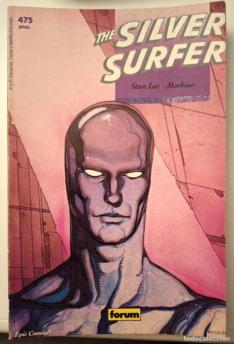 C&oacute;mics: The Silver Surfer (Stan Lee/Moebius) - Colecci&oacute;n Prestige n&uacute;mero 3 -