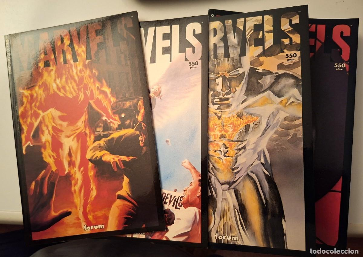 C&oacute;mics: Marvels - 4 ejemplares - Colecci&oacute;n Prestige n&uacute;meros 67, 69, 70 y 71 -