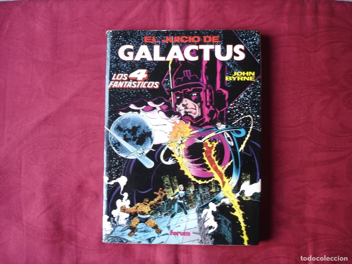Comics: El Juicio de Galactus. Los Cuatro Fant&aacute;sticos.