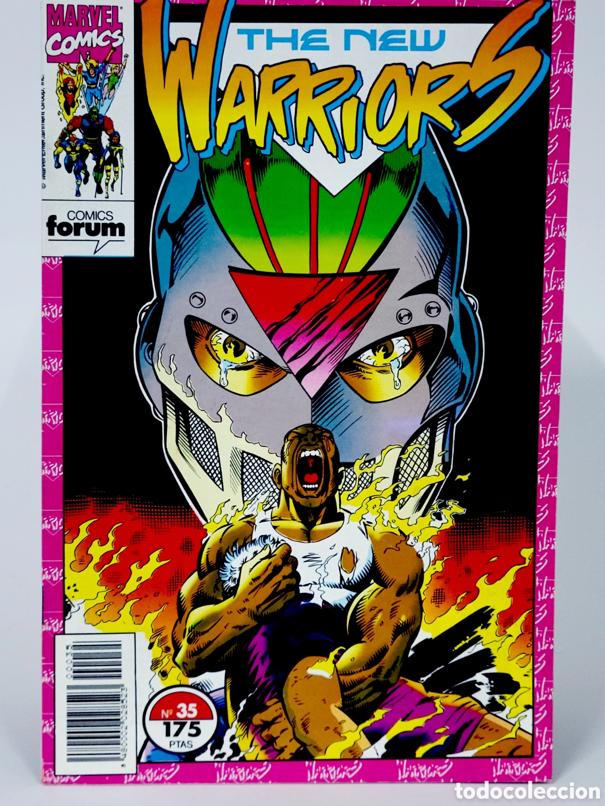 C&oacute;mics: C&Oacute;MIC THE NEW WARRIORS 35 VOL.1 FORUM MARVEL GRAPA VOLUMEN DE KIOSCO