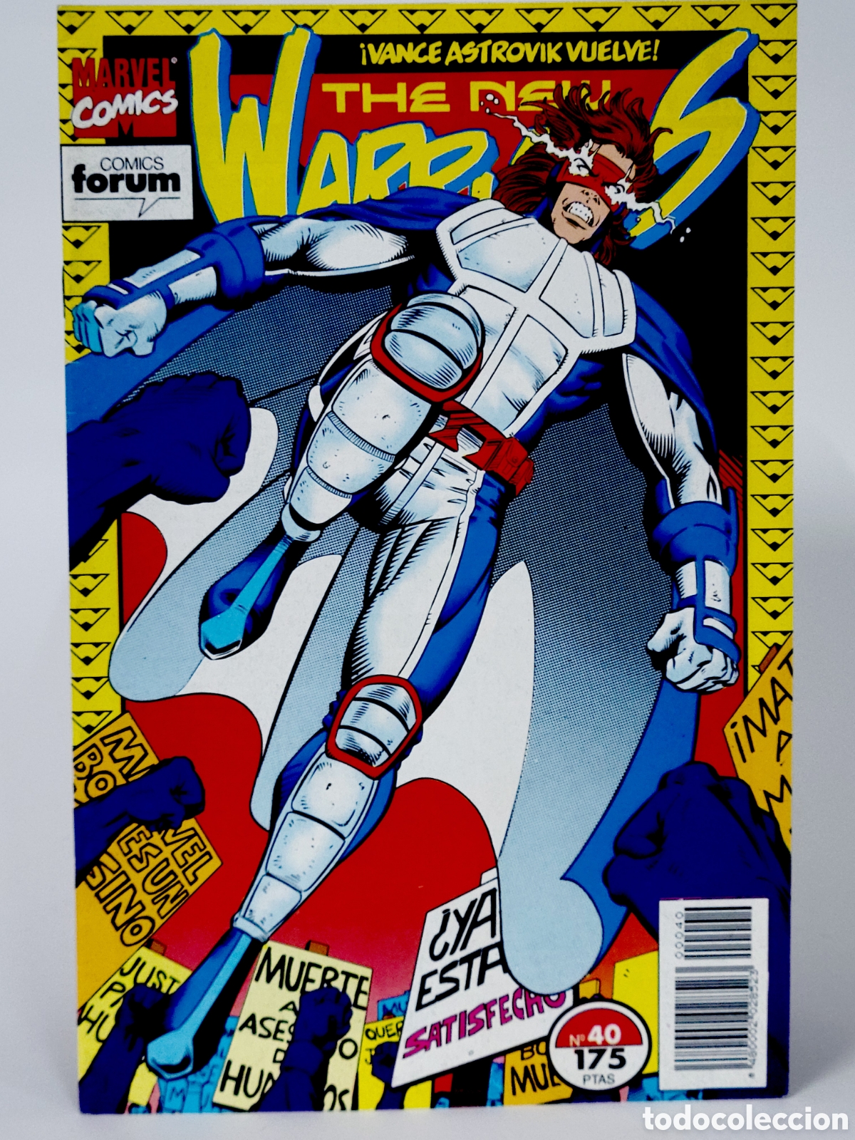 Comics: C&Oacute;MIC THE NEW WARRIORS 40 VOL.1 FORUM MARVEL GRAPA VOLUMEN DE KIOSCO