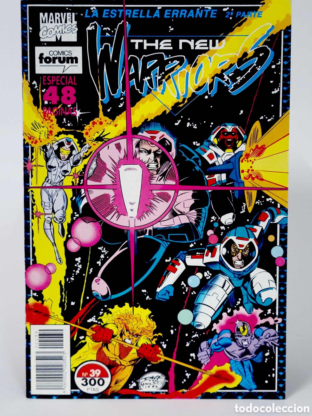 Fumetti: C&Oacute;MIC THE NEW WARRIORS 39 VOL.1 FORUM MARVEL GRAPA VOLUMEN DE KIOSCO
