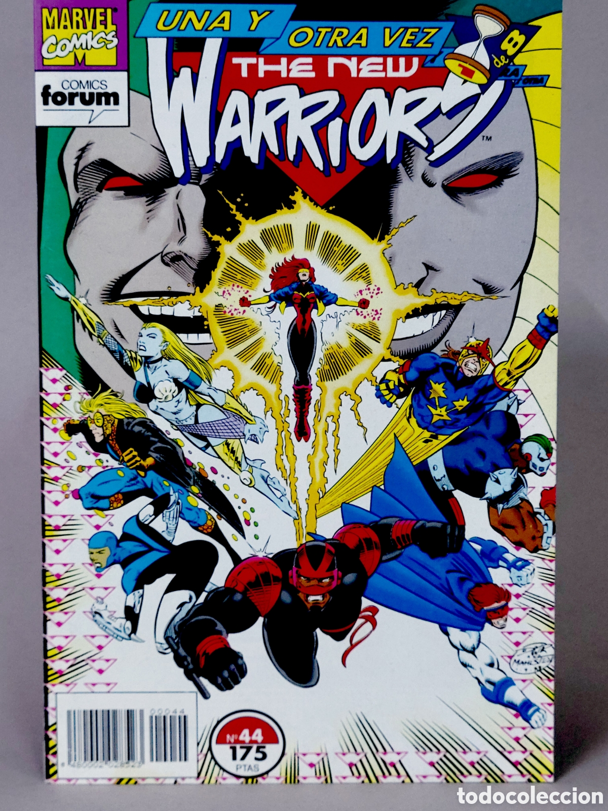 Comics: C&Oacute;MIC THE NEW WARRIORS 44 VOL.1 FORUM MARVEL GRAPA VOLUMEN DE KIOSCO