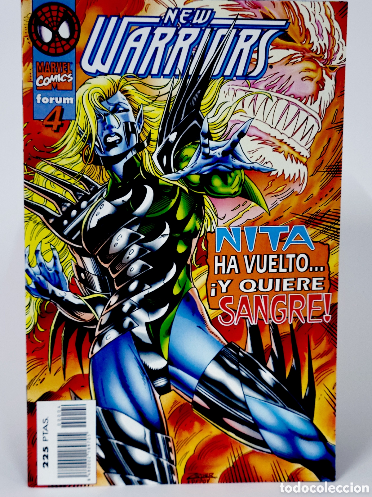 Comics: C&Oacute;MIC THE NEW WARRIORS 4 VOL.3 FORUM MARVEL GRAPA VOLUMEN DE KIOSCO