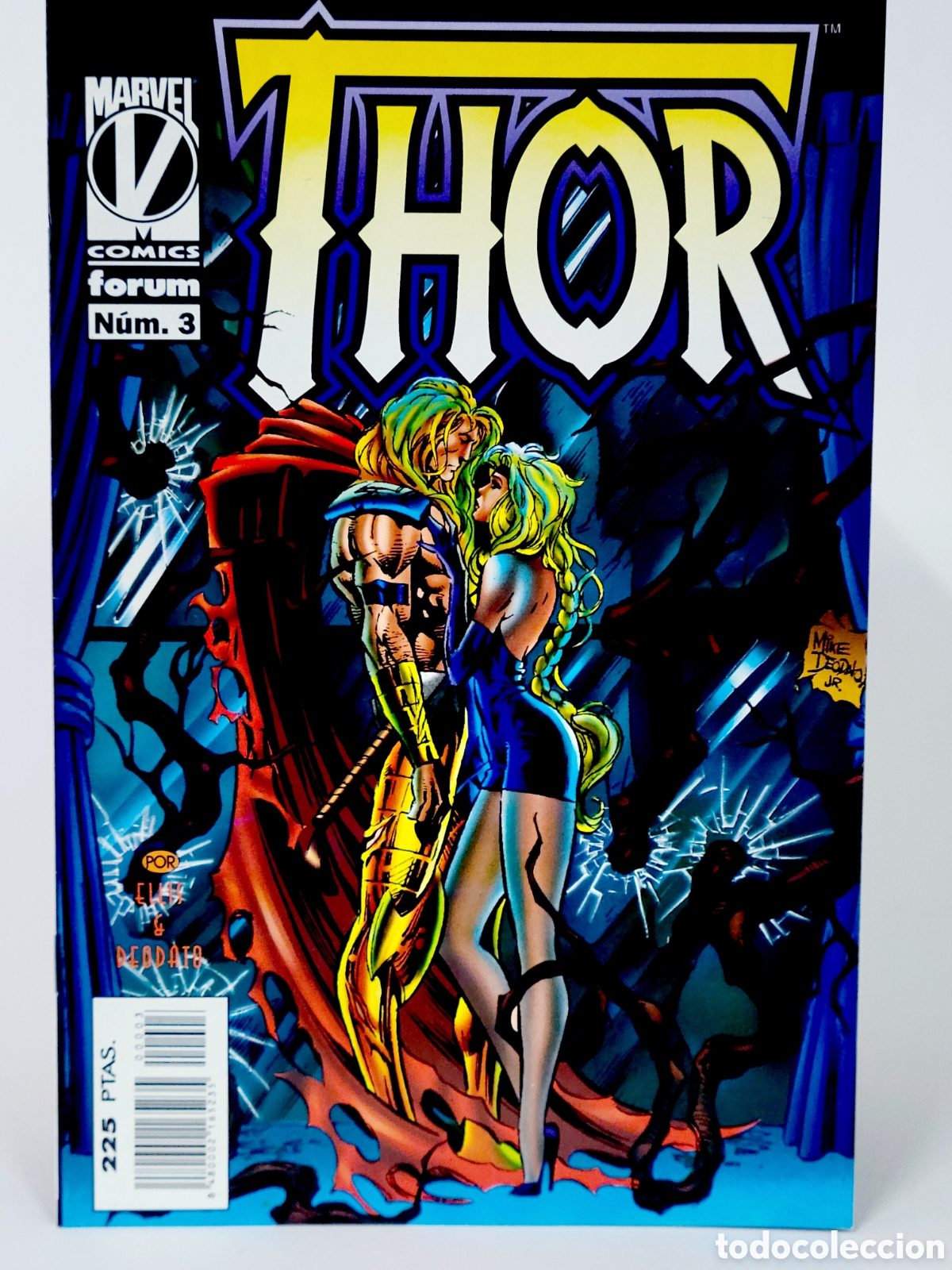 C&oacute;mics: C&Oacute;MIC THOR 3 VOL.2 FORUM MARVEL GRAPA VOLUMEN DE KIOSCO - Foto 1