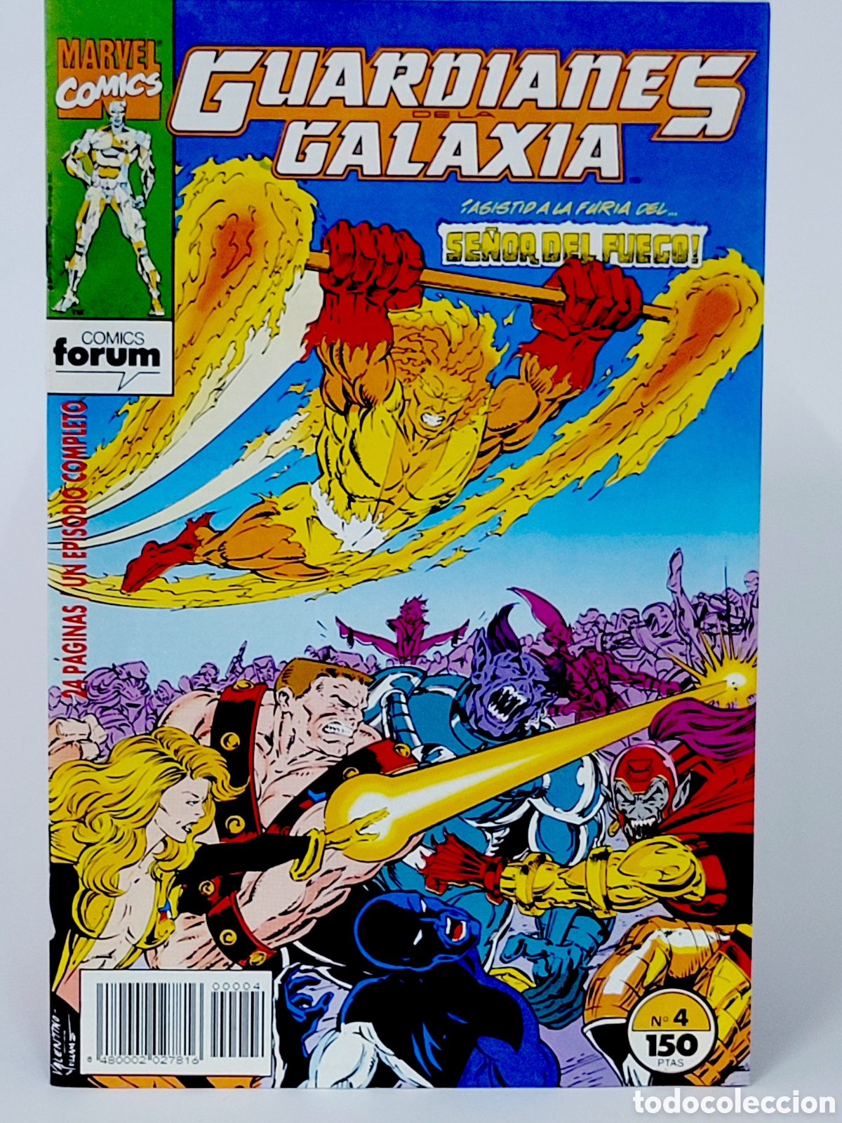 Comics: C&Oacute;MIC GUARDIANES DE LA GALAXIA 4 VOL.1 FORUM MARVEL VOLUMEN GRAPA DE KIOSCO
