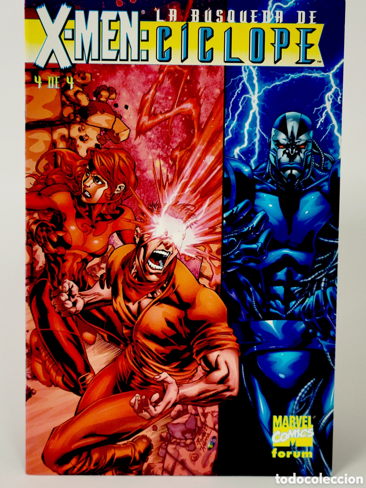 Comics: C&Oacute;MIC X-MEN LA BUSCA DE C&Iacute;CLOPE 4 FORUM MARVEL GRAPA DE KIOSCO