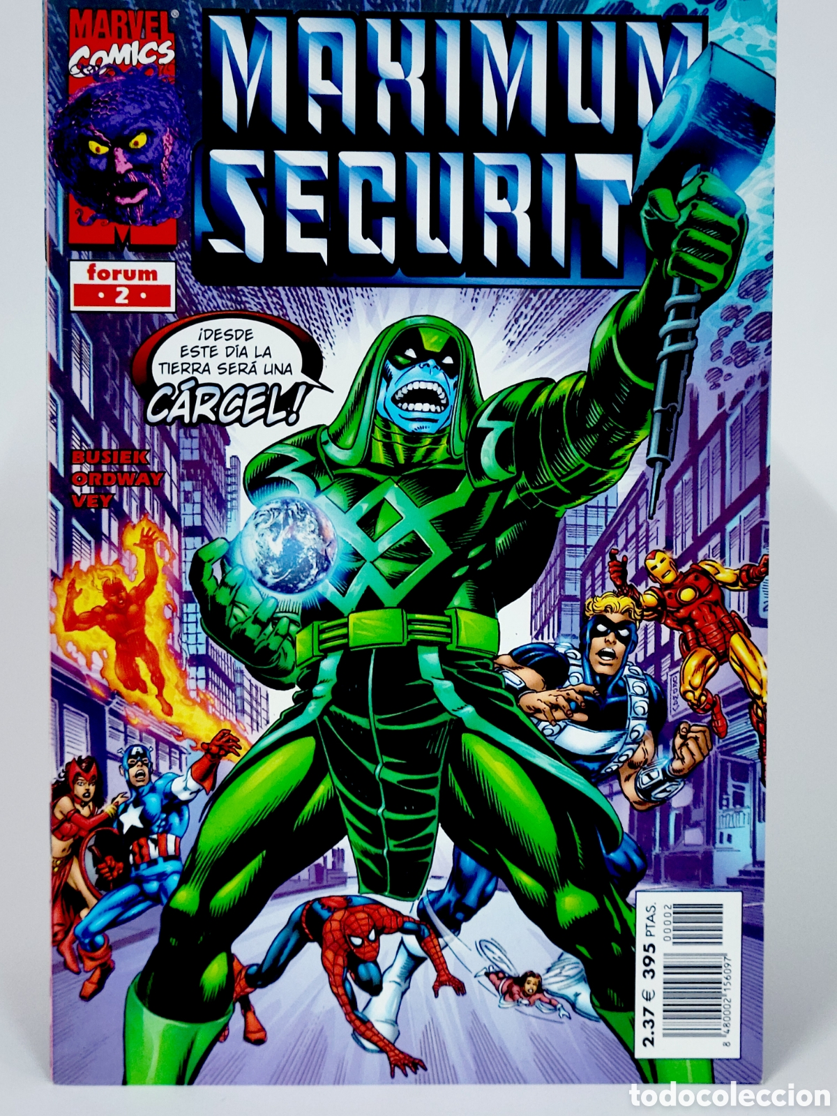 C&oacute;mics: C&Oacute;MIC MAXIMUM SECURITY 2 FORUM MARVEL GRAPA DE KIOSCO - Foto 1