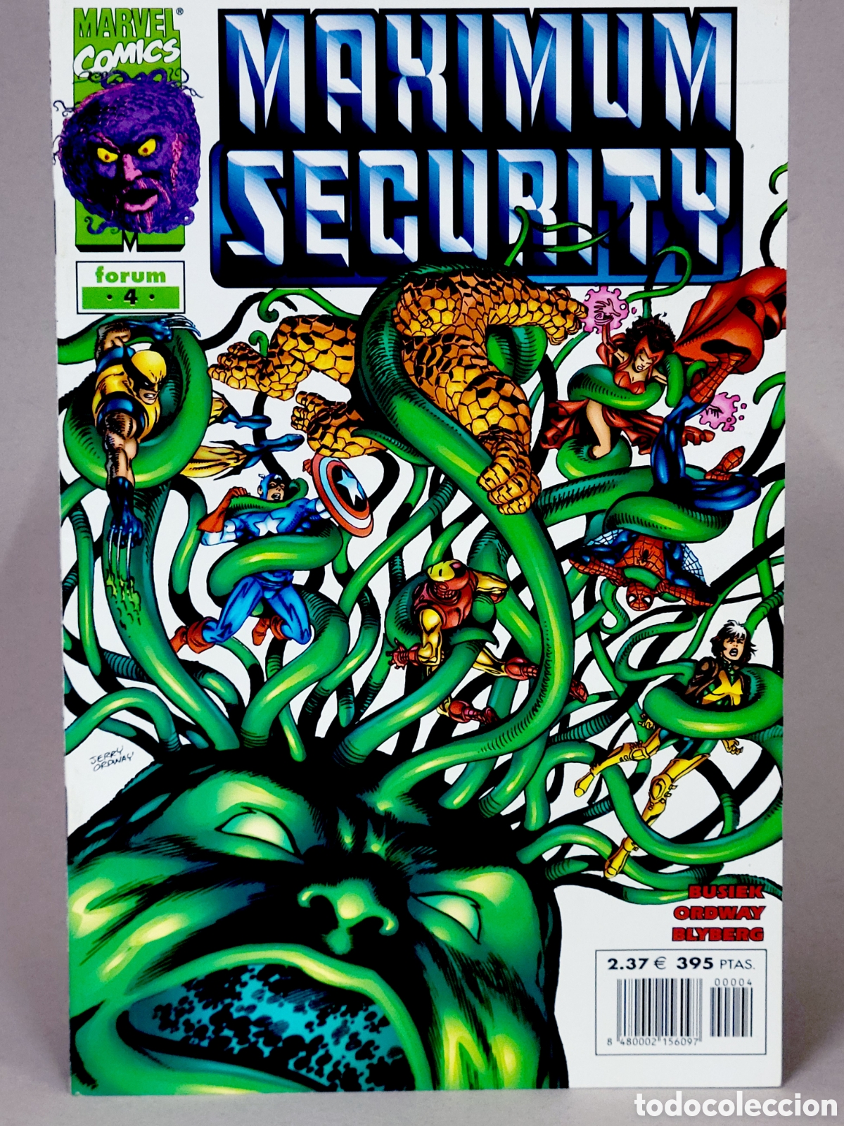 C&oacute;mics: C&Oacute;MIC MAXIMUM SECURITY 4 FORUM MARVEL GRAPA DE KIOSCO - Foto 1