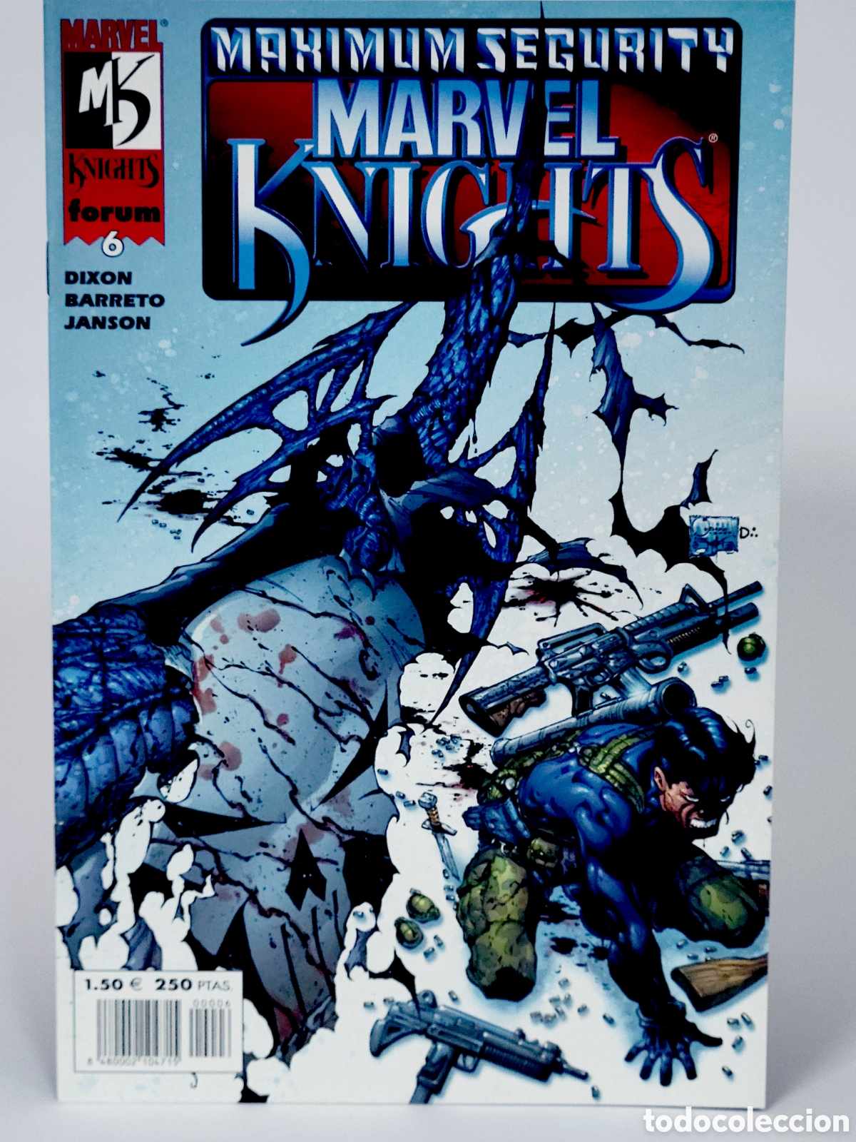 C&oacute;mics: C&Oacute;MIC MARVEL KNIGHTS 6 MAXIMUM SECURITY FORUM MARVEL GRAPA DE KIOSCO