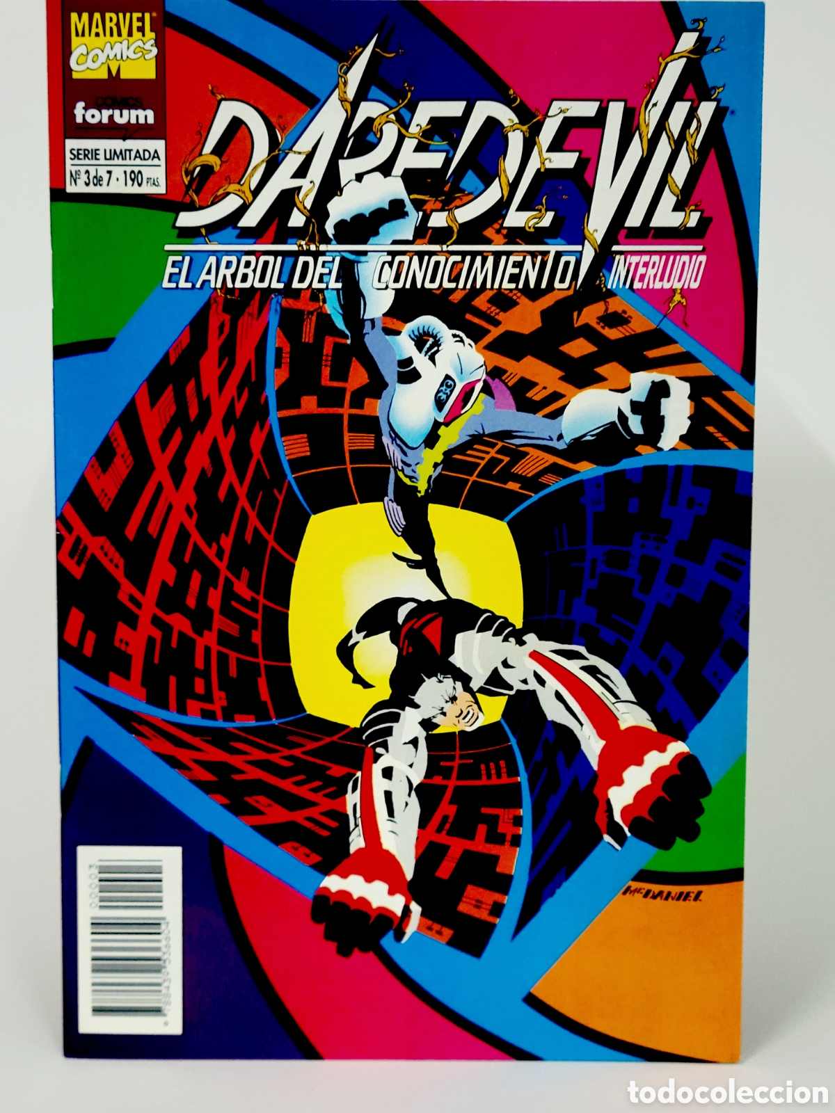 C&oacute;mics: C&Oacute;MIC DAREDEVIL 3 EL &Aacute;RBOL DEL CONOCIMIENTO FORUM MARVEL GRAPA DE KIOSCO - Foto 1