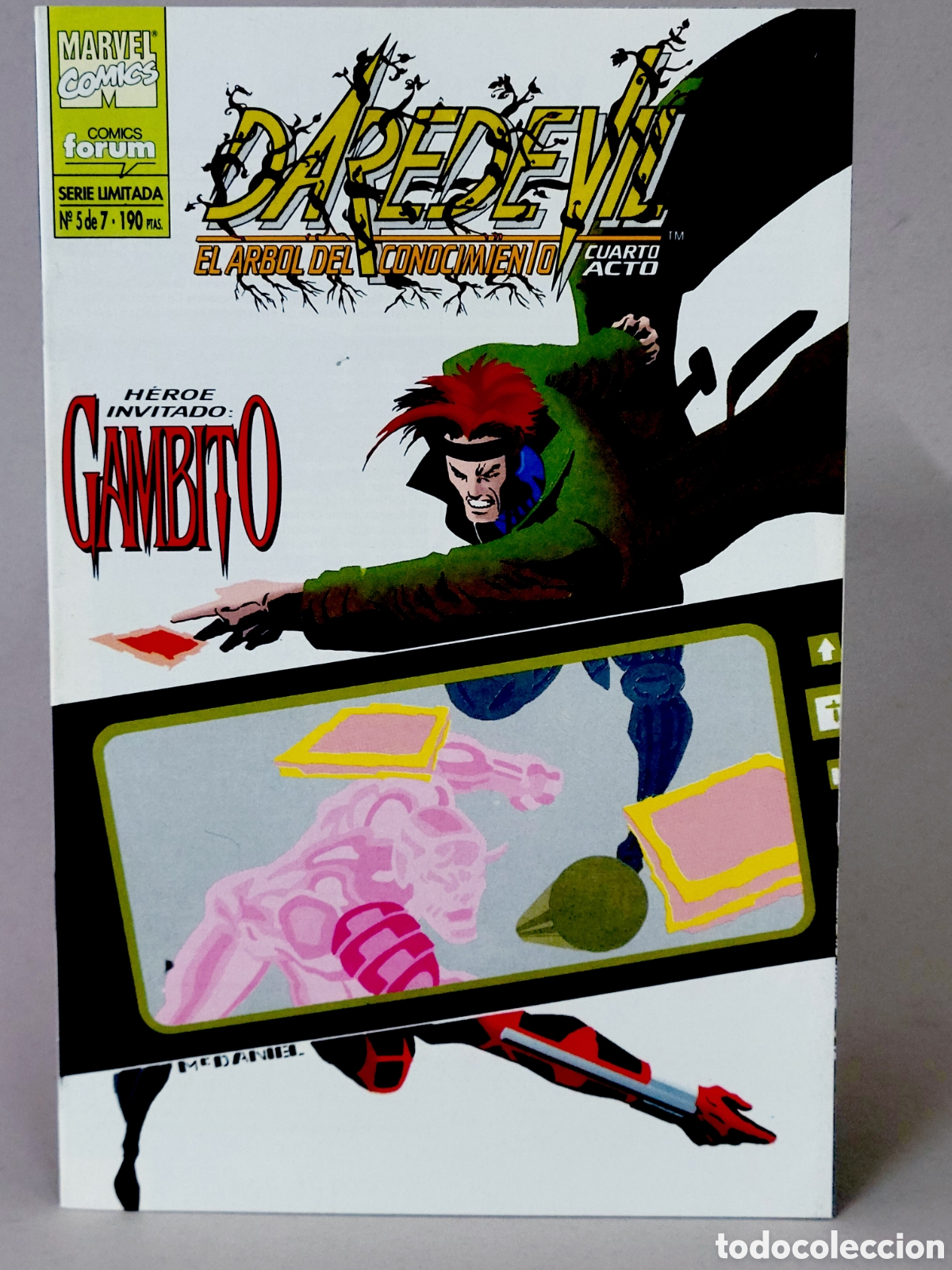 C&oacute;mics: C&Oacute;MIC DAREDEVIL 5 EL &Aacute;RBOL DEL CONOCIMIENTO FORUM MARVEL GRAPA DE KIOSCO - Foto 1
