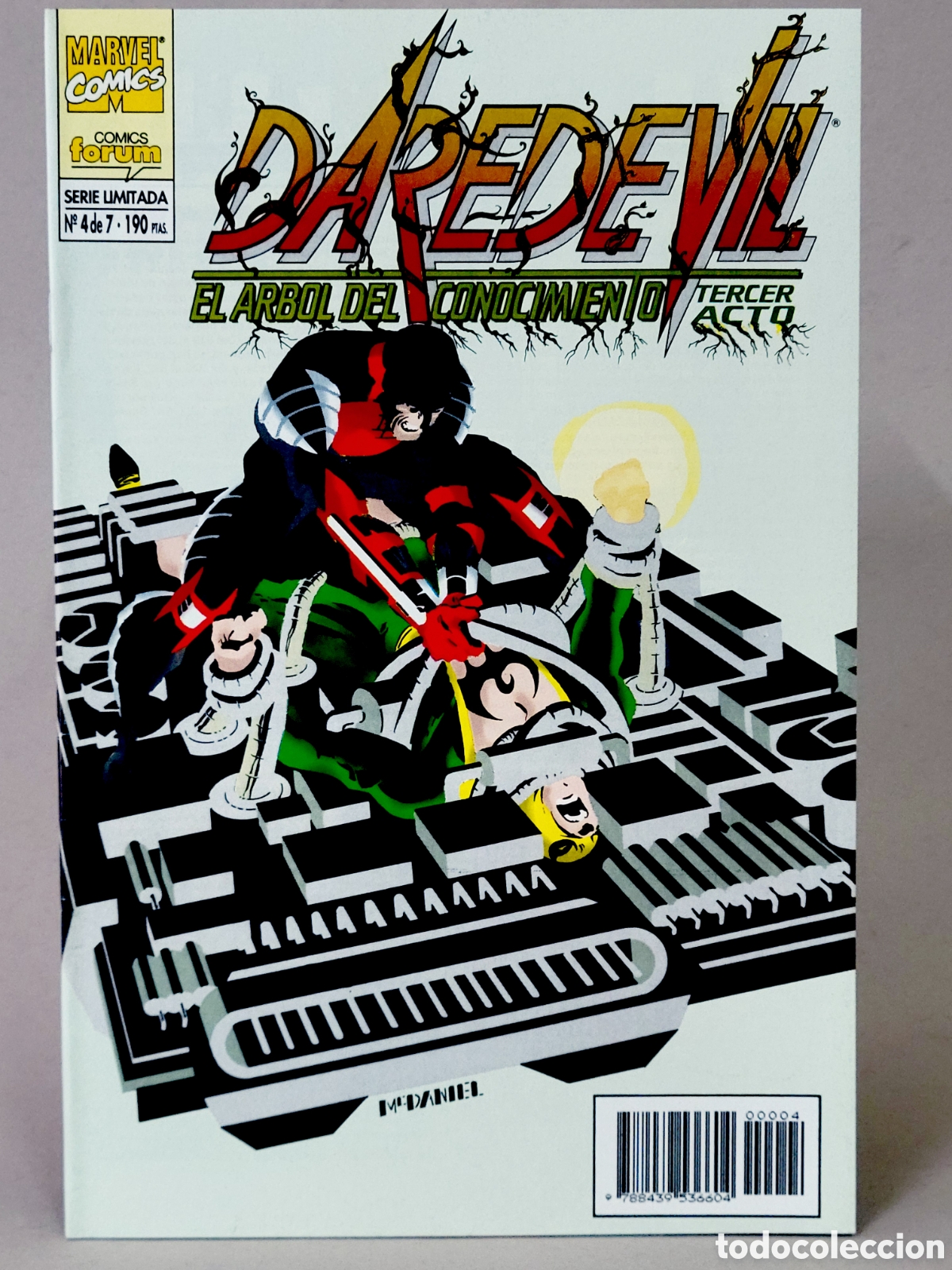 C&oacute;mics: C&Oacute;MIC DAREDEVIL 4 EL &Aacute;RBOL DEL CONOCIMIENTO FORUM MARVEL GRAPA DE KIOSCO - Foto 1