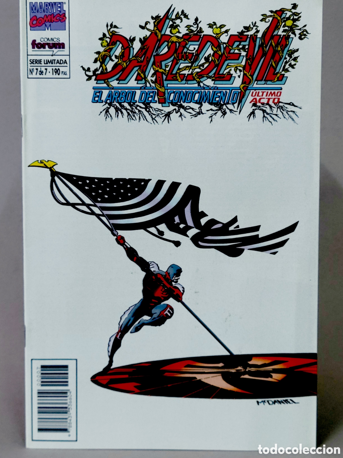 C&oacute;mics: C&Oacute;MIC DAREDEVIL 7 EL &Aacute;RBOL DEL CONOCIMIENTO FORUM MARVEL GRAPA DE KIOSCO - Foto 1